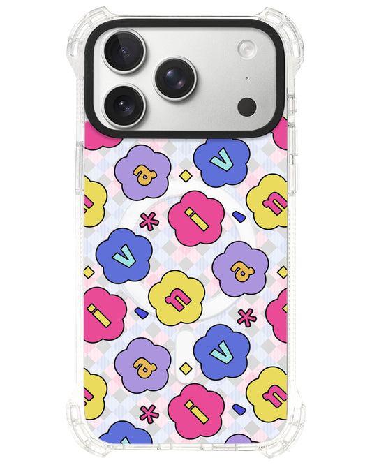 iPhone Ultimate Model-S⁴ - CUSTOM MONOGRAM 3.0 Flower Petals 2.0