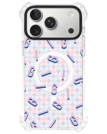 iPhone Ultimate Model-S⁴ - CUSTOM MONOGRAM 1.0 Cotton Candy