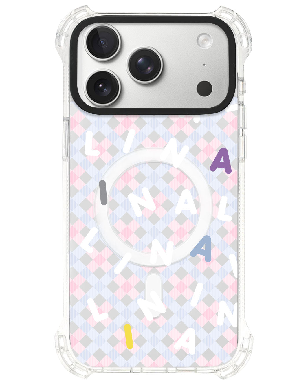 iPhone Ultimate Model-S⁴ - CUSTOM MONOGRAM 2.0 White