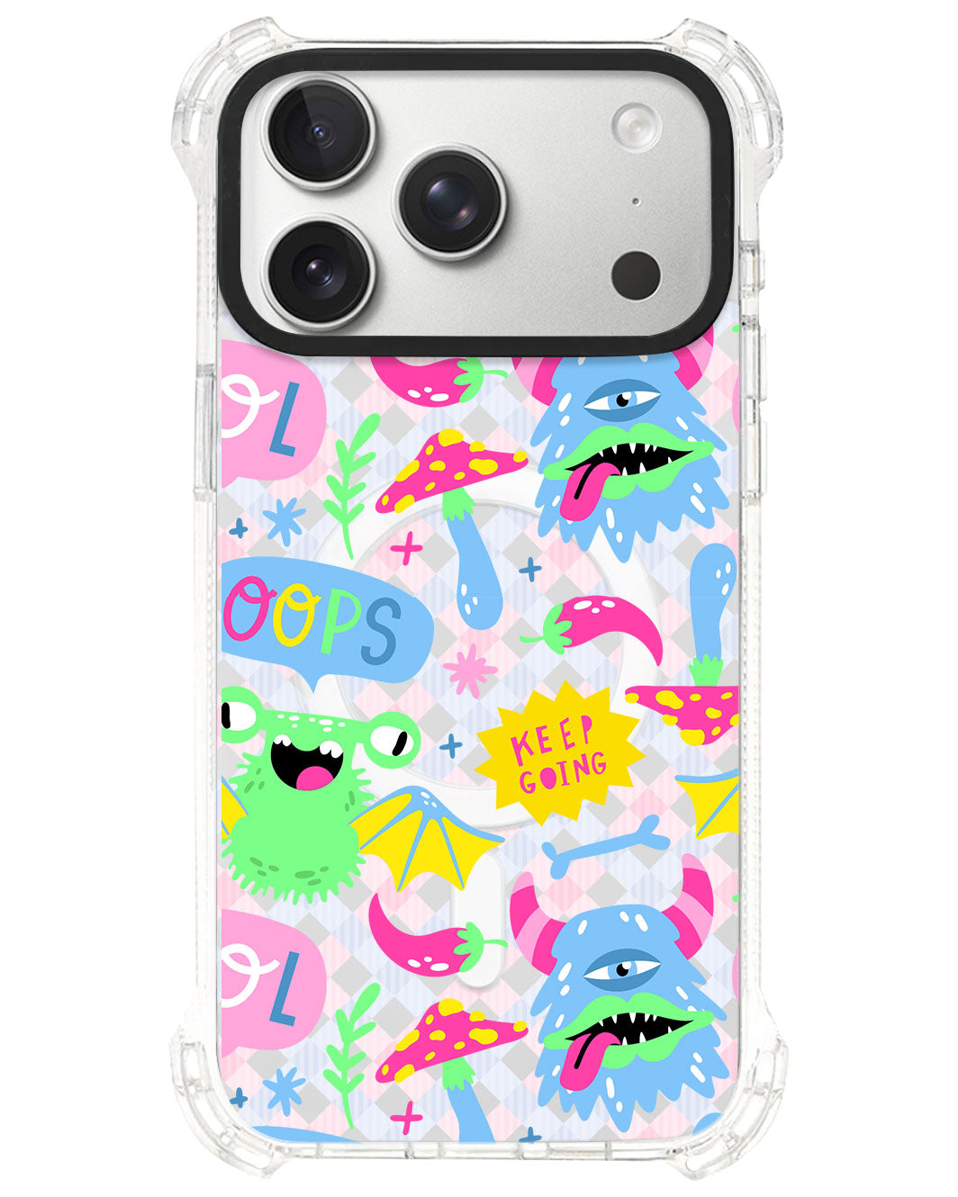 iPhone Ultimate Model-S⁴ - Monster Say Keep Going