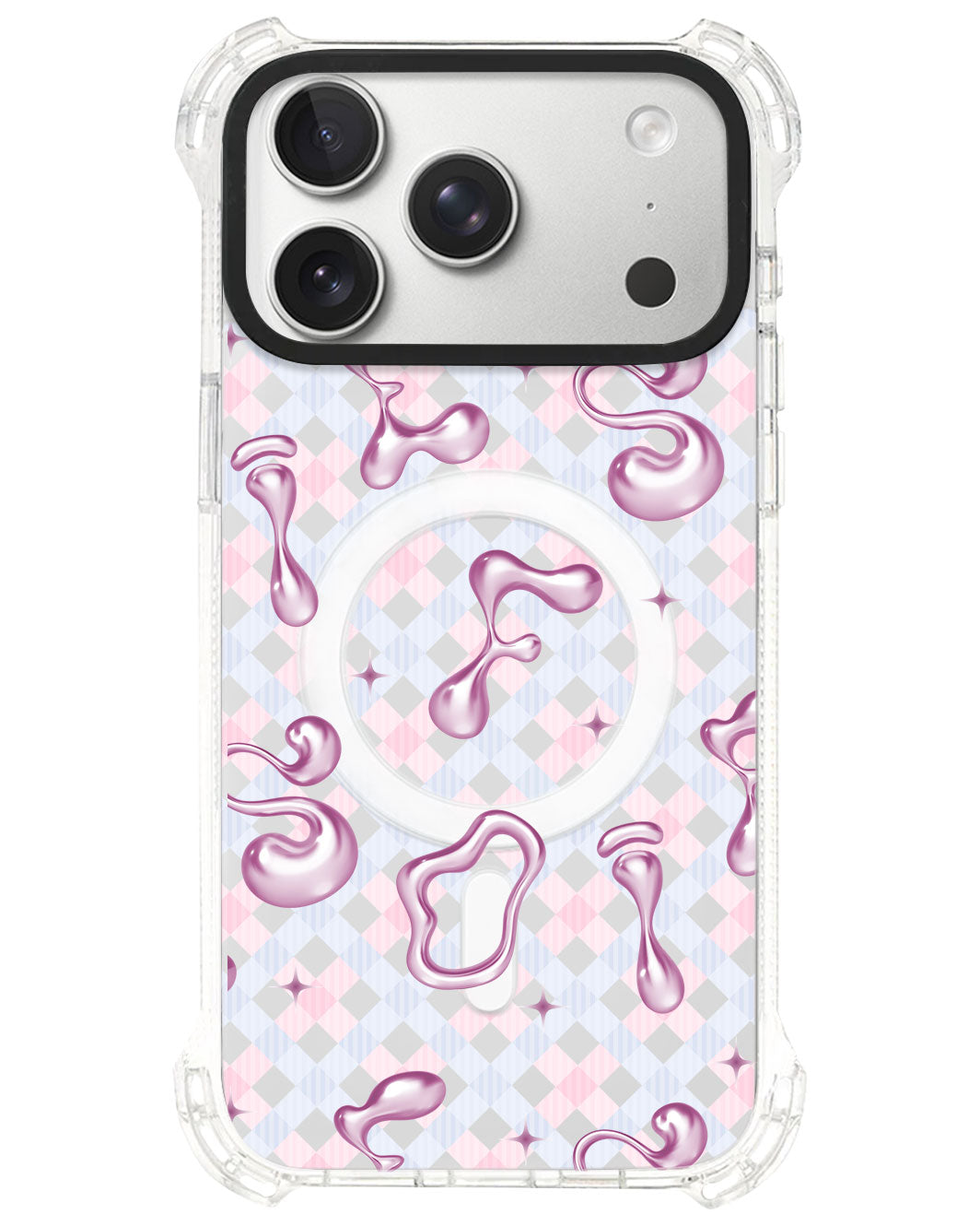 iPhone Ultimate Model-S⁴ - Pink Chrome Monogram