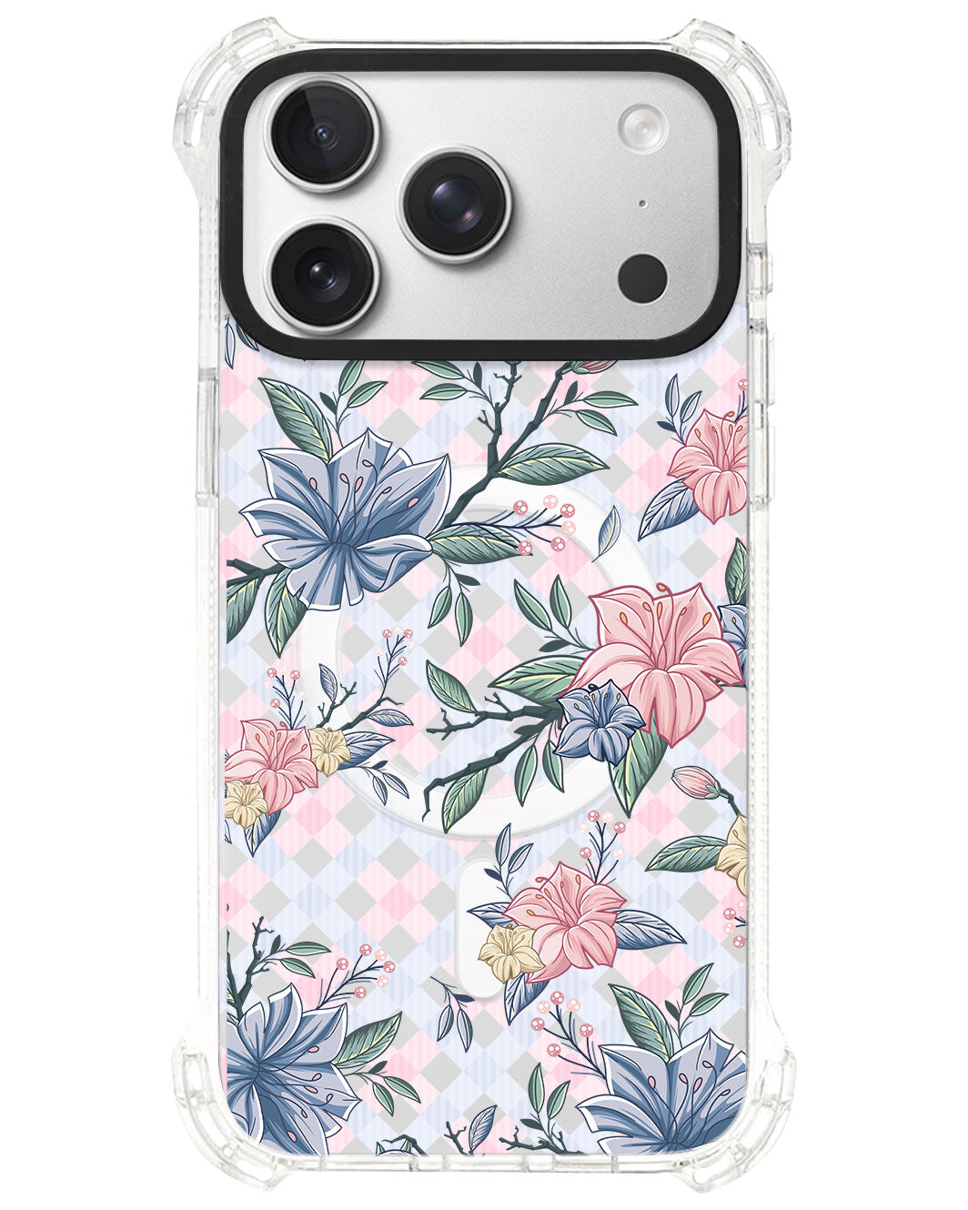 iPhone Ultimate Model-S⁴ - Pink & Blue Floral