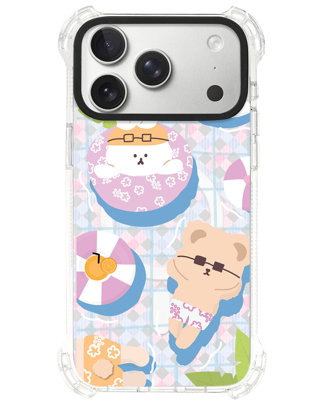 iPhone Rearguard UltimateS⁴ - Pool Party Pink