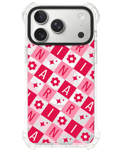 iPhone Ultimate Model-S⁴ - CUSTOM MONOGRAM 3.0 Flower Grid 1.0