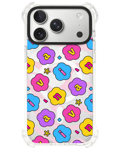 iPhone Ultimate Model-S⁴ - CUSTOM MONOGRAM 3.0 Flower Petals 4.0