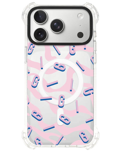 iPhone Ultimate Model-S⁴ - CUSTOM MONOGRAM 1.0 Cotton Candy