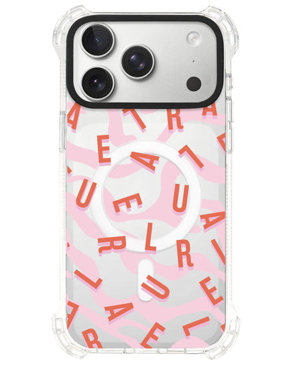 iPhone Ultimate Model-S⁴ - CUSTOM MONOGRAM 1.0 Coral
