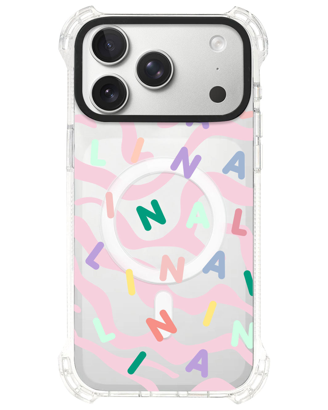 iPhone Ultimate Model-S⁴ - CUSTOM MONOGRAM 2.0 Rainbow