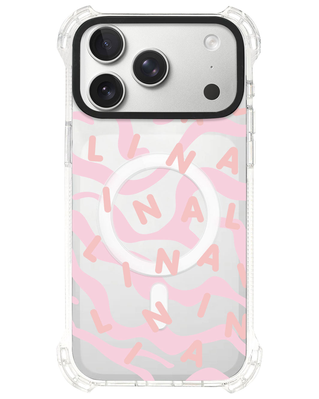 iPhone Ultimate Model-S⁴ - CUSTOM MONOGRAM 2.0 Rosewater