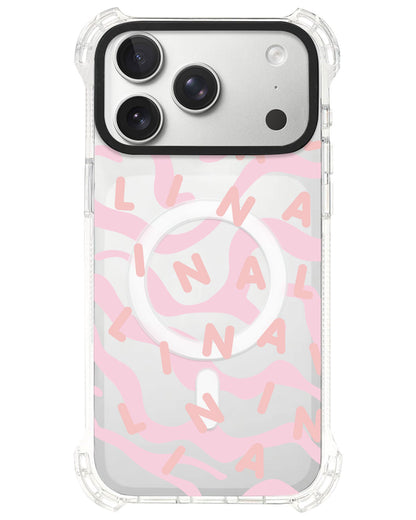 iPhone Ultimate Model-S⁴ - CUSTOM MONOGRAM 2.0 Rosewater