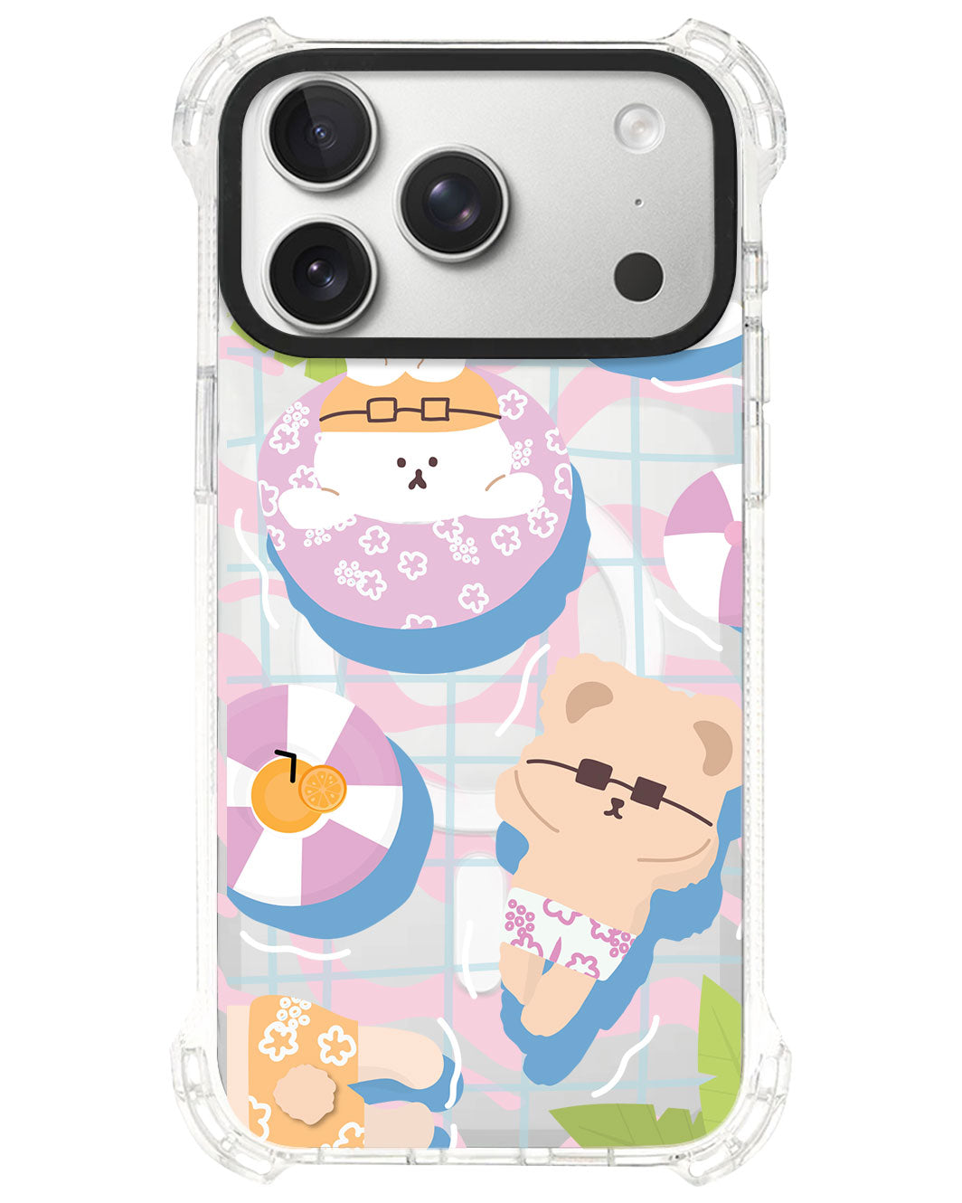 iPhone Rearguard UltimateS⁴ - Pool Party Pink