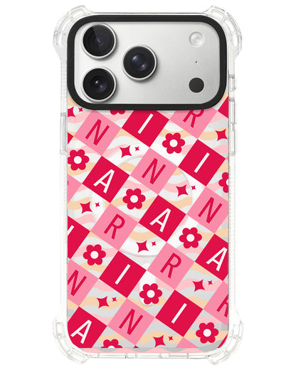 iPhone Ultimate Model-S⁴ - CUSTOM MONOGRAM 3.0 Flower Grid 1.0