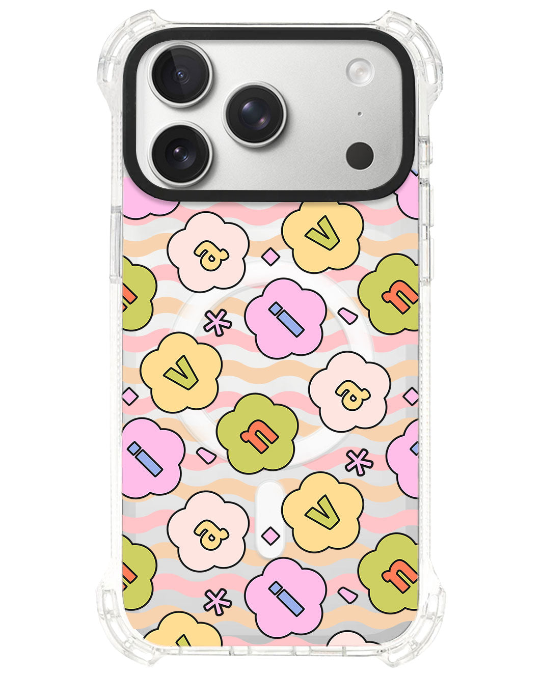 iPhone Ultimate Model-S⁴ - CUSTOM MONOGRAM 3.0 Flower Petals 1.0