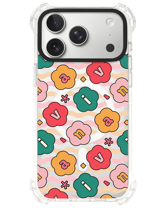 iPhone Ultimate Model-S⁴ - CUSTOM MONOGRAM 3.0 Flower Petals 3.0