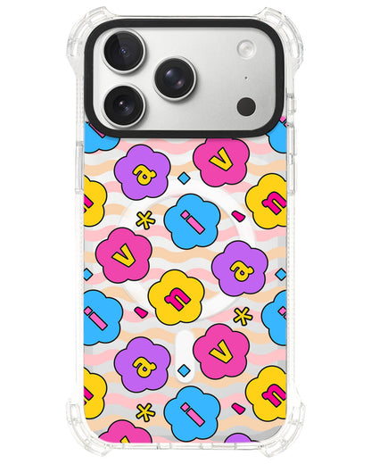 iPhone Ultimate Model-S⁴ - CUSTOM MONOGRAM 3.0 Flower Petals 4.0