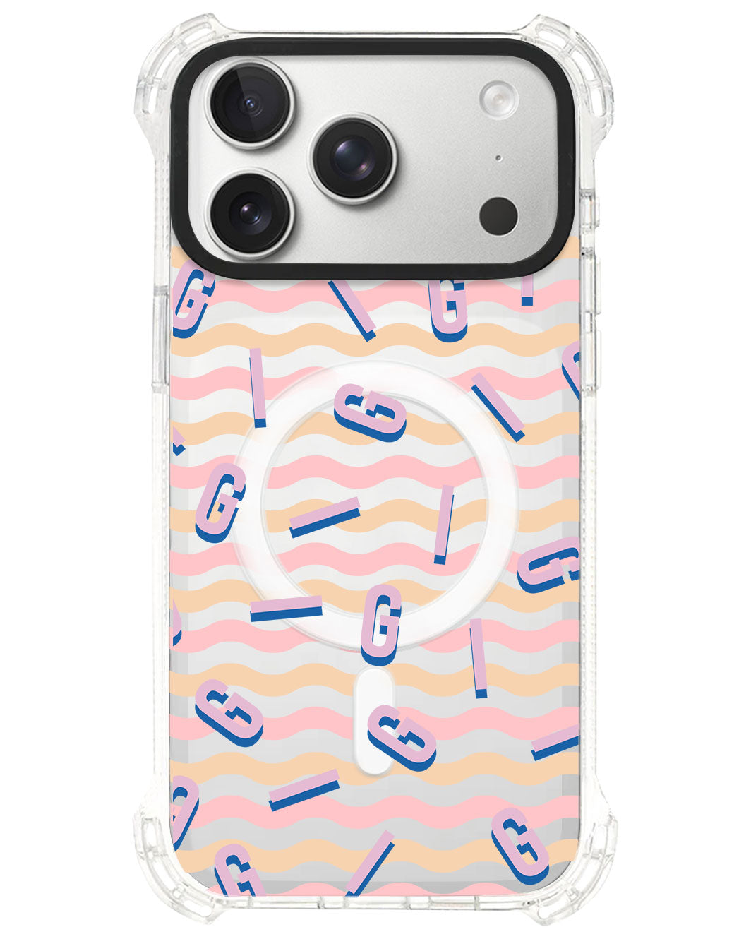 iPhone Ultimate Model-S⁴ - CUSTOM MONOGRAM 1.0 Cotton Candy