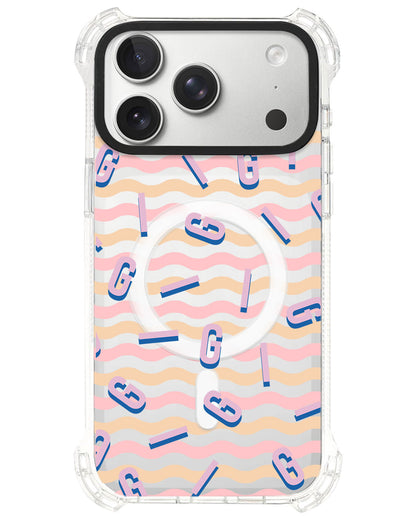 iPhone Ultimate Model-S⁴ - CUSTOM MONOGRAM 1.0 Cotton Candy