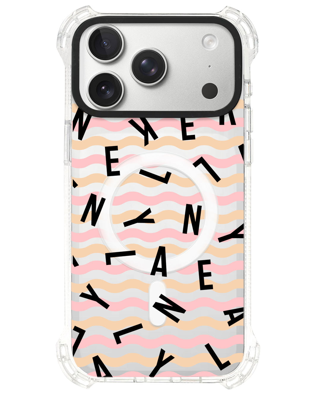 iPhone Ultimate Model-S⁴ - CUSTOM MONOGRAM 1.0 Noir