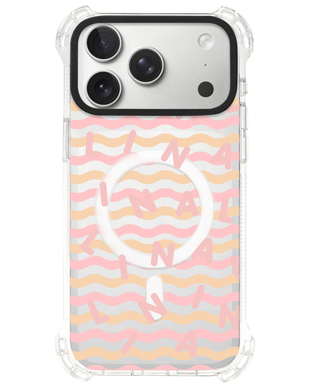 iPhone Ultimate Model-S⁴ - CUSTOM MONOGRAM 2.0 Rosewater