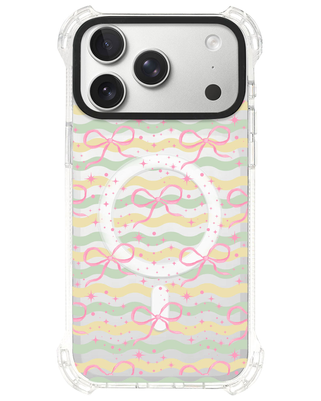 iPhone Ultimate Model-S⁴ - Coquette Glittery Bow