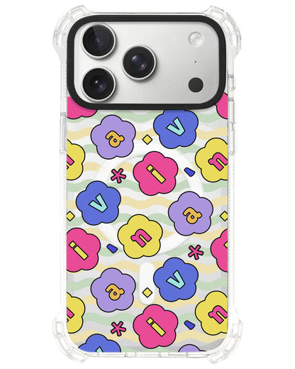 iPhone Ultimate Model-S⁴ - CUSTOM MONOGRAM 3.0 Flower Petals 2.0