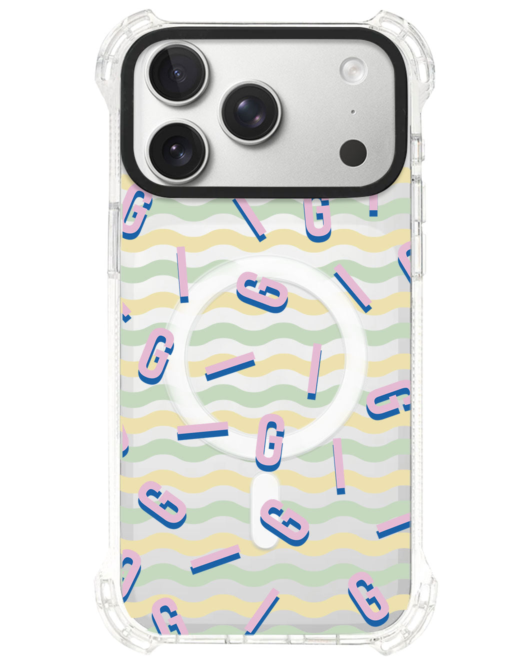 iPhone Ultimate Model-S⁴ - CUSTOM MONOGRAM 1.0 Cotton Candy