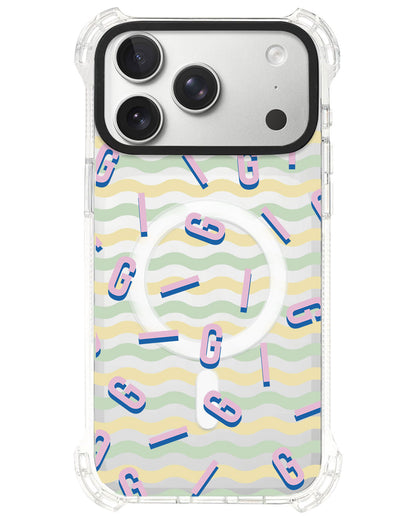 iPhone Ultimate Model-S⁴ - CUSTOM MONOGRAM 1.0 Cotton Candy
