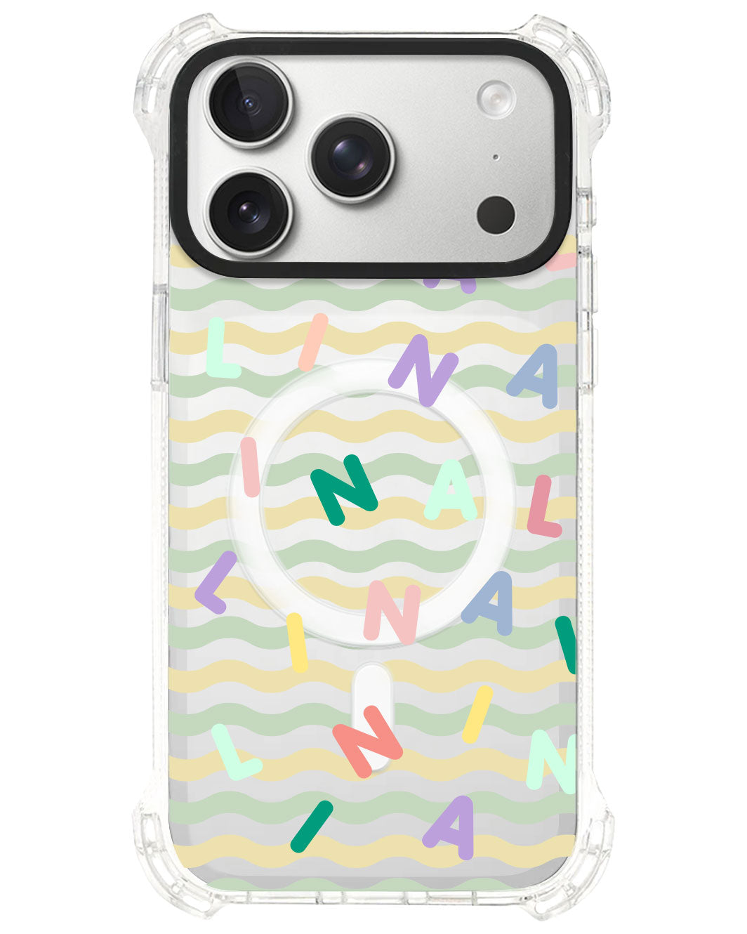 iPhone Ultimate Model-S⁴ - CUSTOM MONOGRAM 2.0 Rainbow
