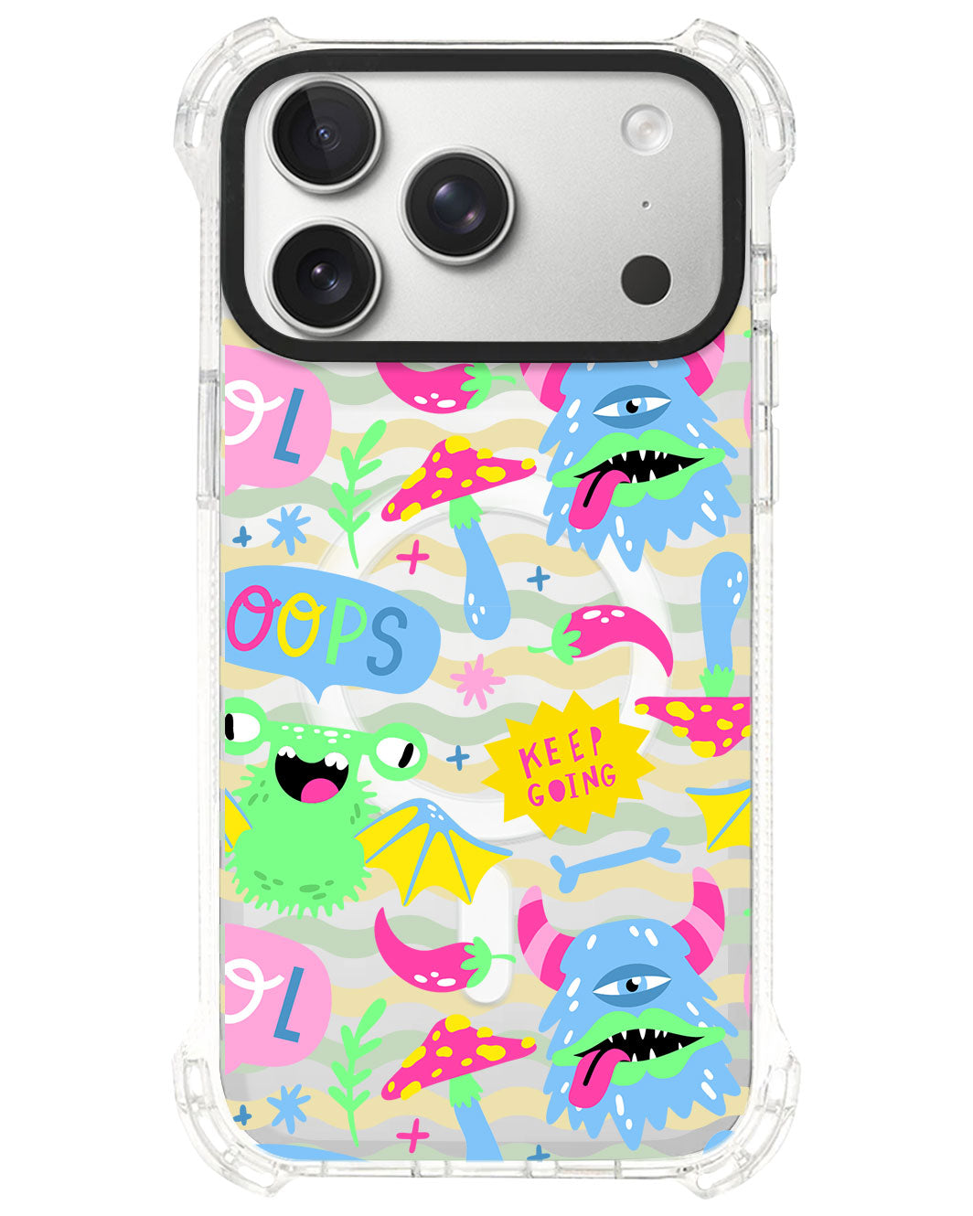 iPhone Ultimate Model-S⁴ - Monster Say Keep Going