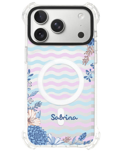 iPhone Ultimate Model-S⁴ - Blue Florals