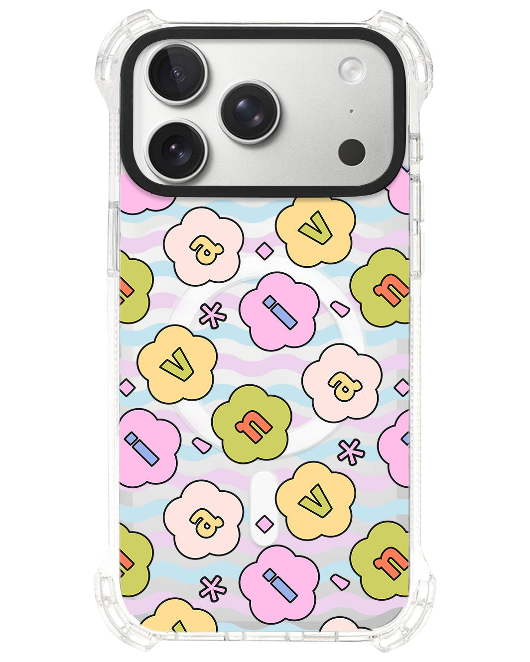 iPhone Ultimate Model-S⁴ - CUSTOM MONOGRAM 3.0 Flower Petals 1.0
