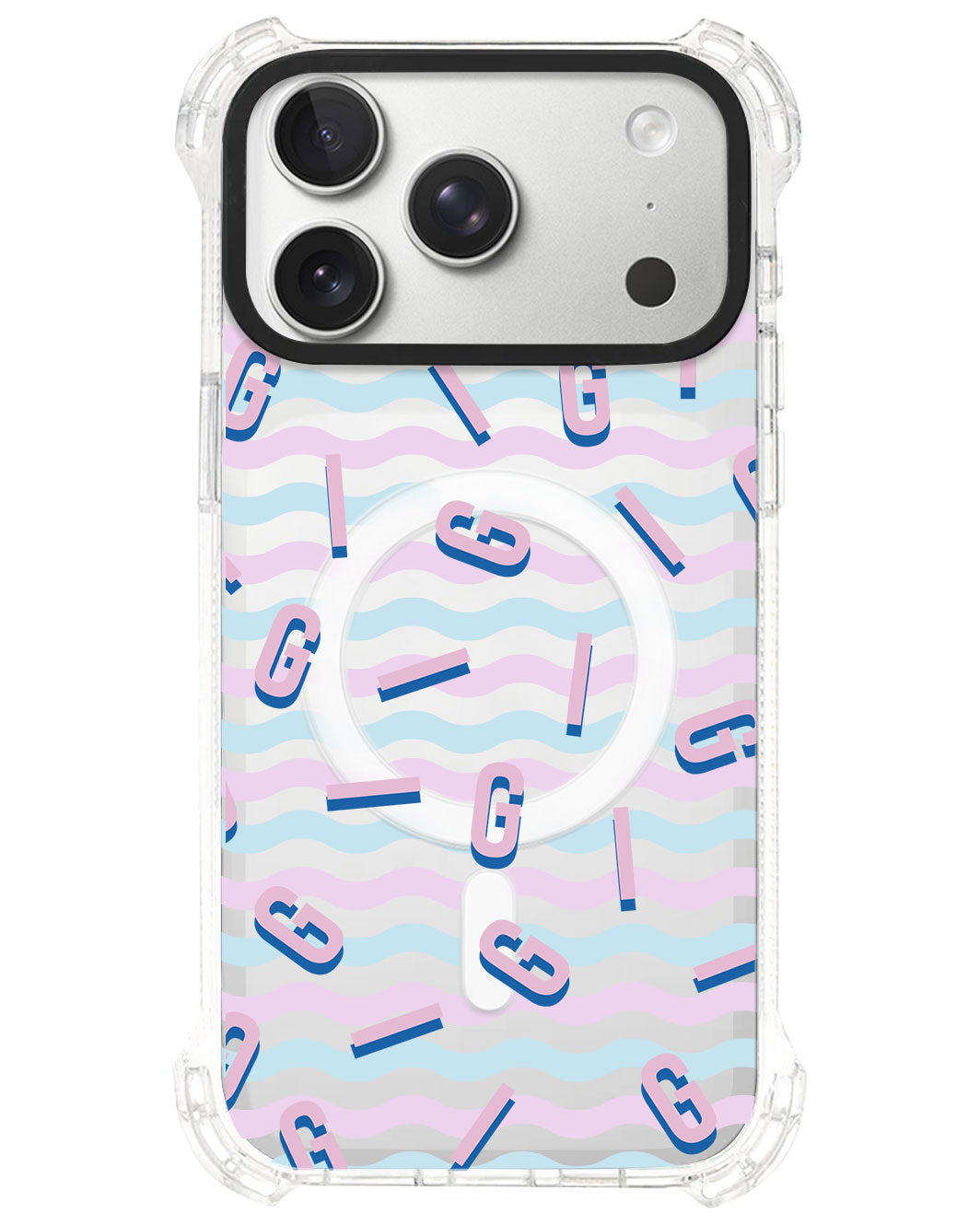 iPhone Ultimate Model-S⁴ - CUSTOM MONOGRAM 1.0 Cotton Candy