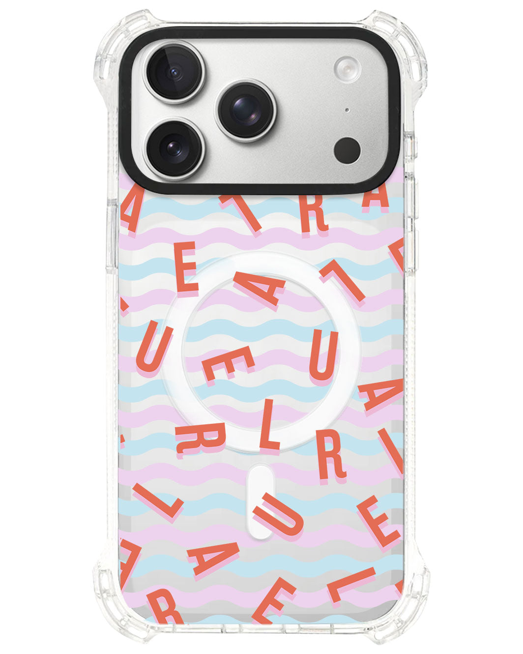 iPhone Ultimate Model-S⁴ - CUSTOM MONOGRAM 1.0 Coral