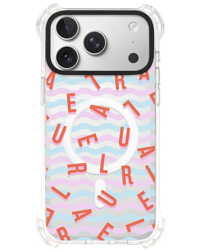 iPhone Ultimate Model-S⁴ - CUSTOM MONOGRAM 1.0 Coral