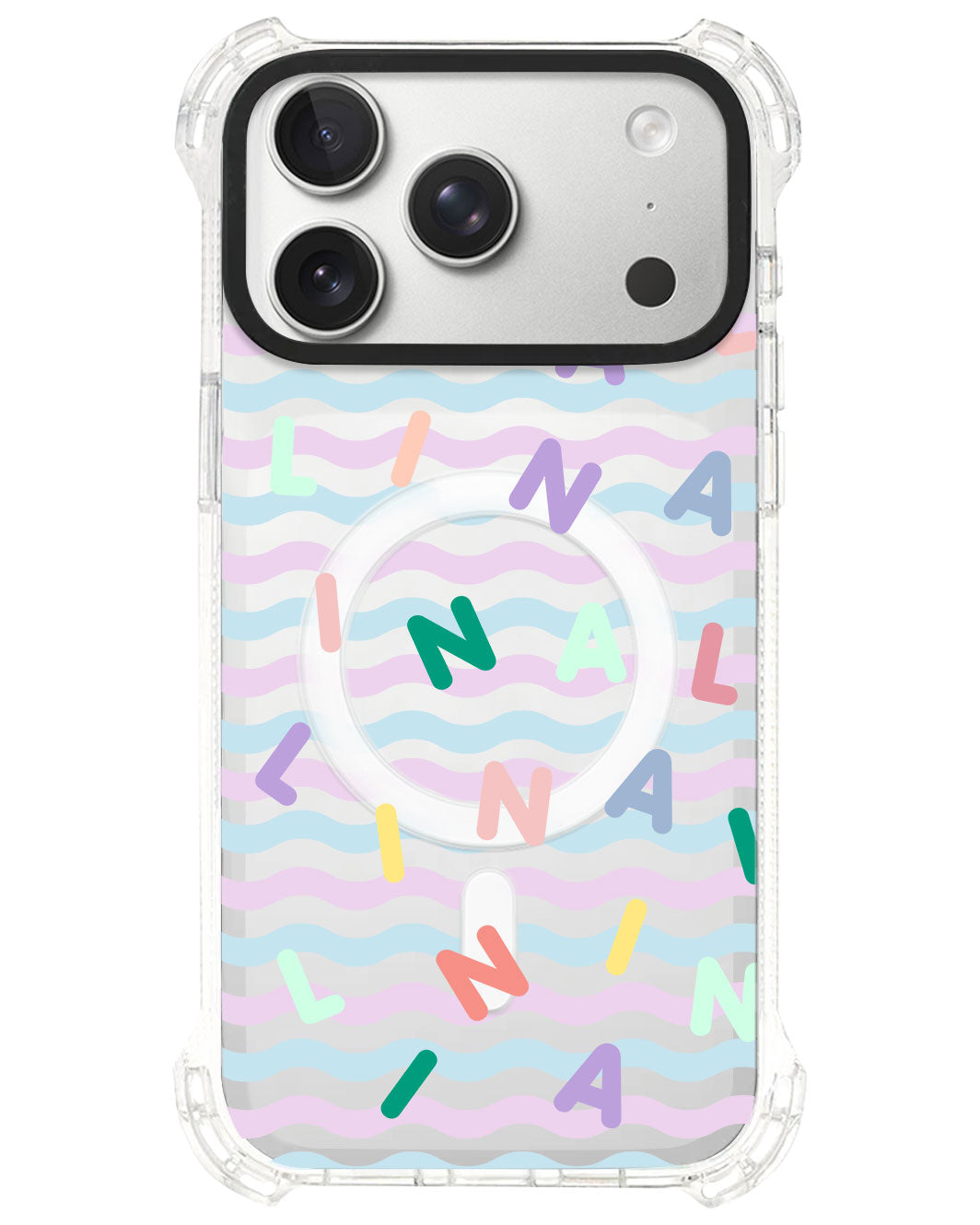 iPhone Ultimate Model-S⁴ - CUSTOM MONOGRAM 2.0 Rainbow