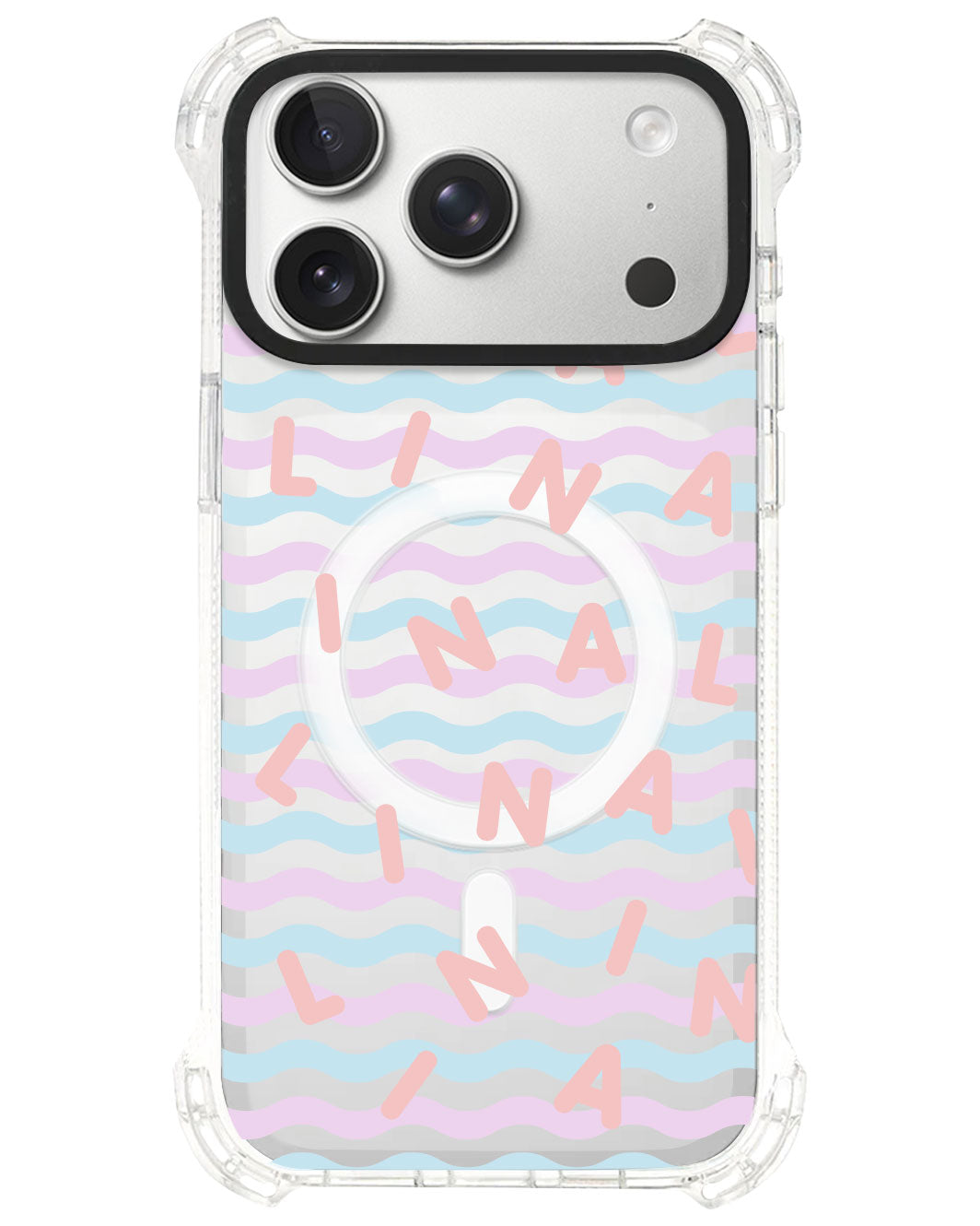iPhone Ultimate Model-S⁴ - CUSTOM MONOGRAM 2.0 Rosewater