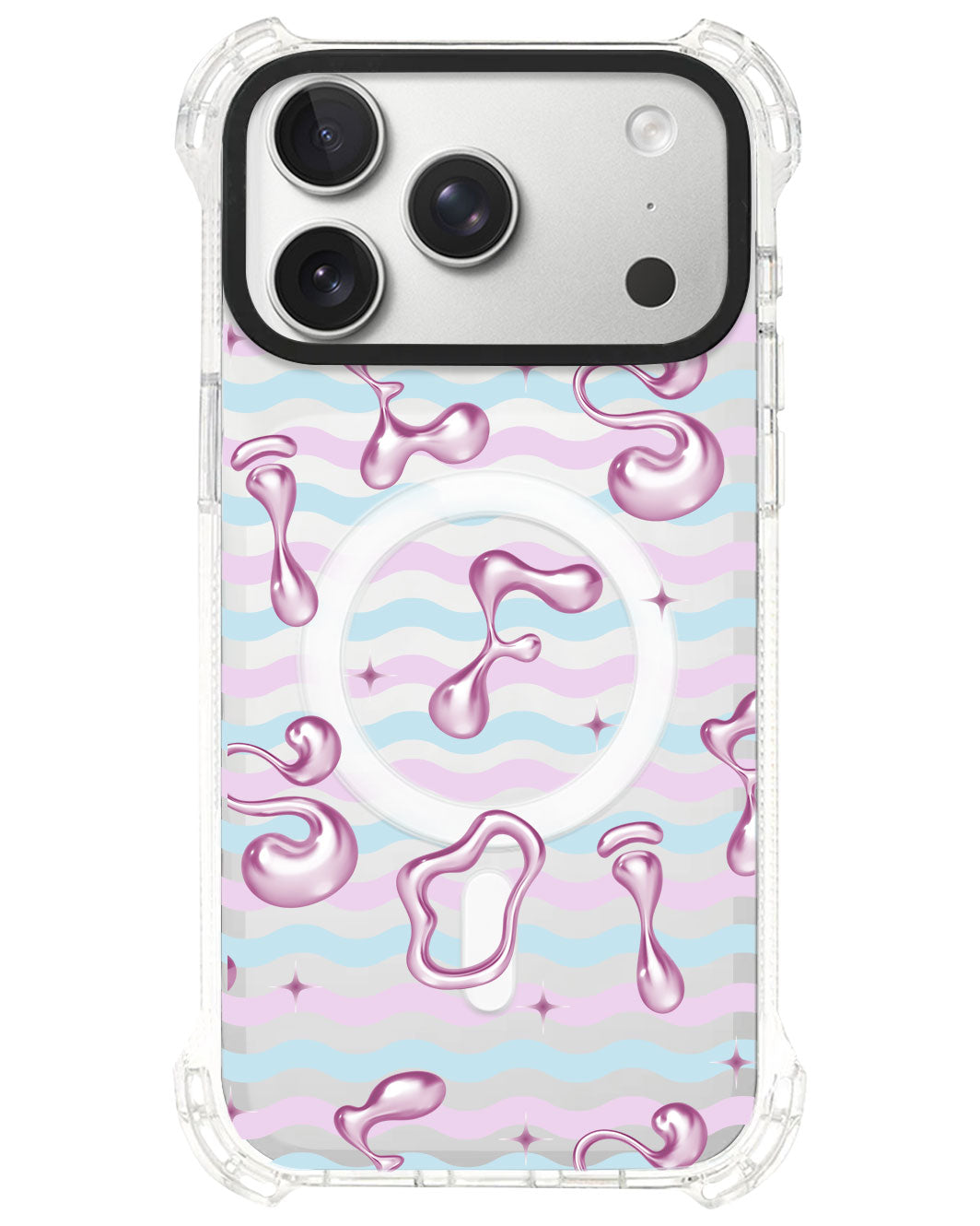 iPhone Ultimate Model-S⁴ - Pink Chrome Monogram