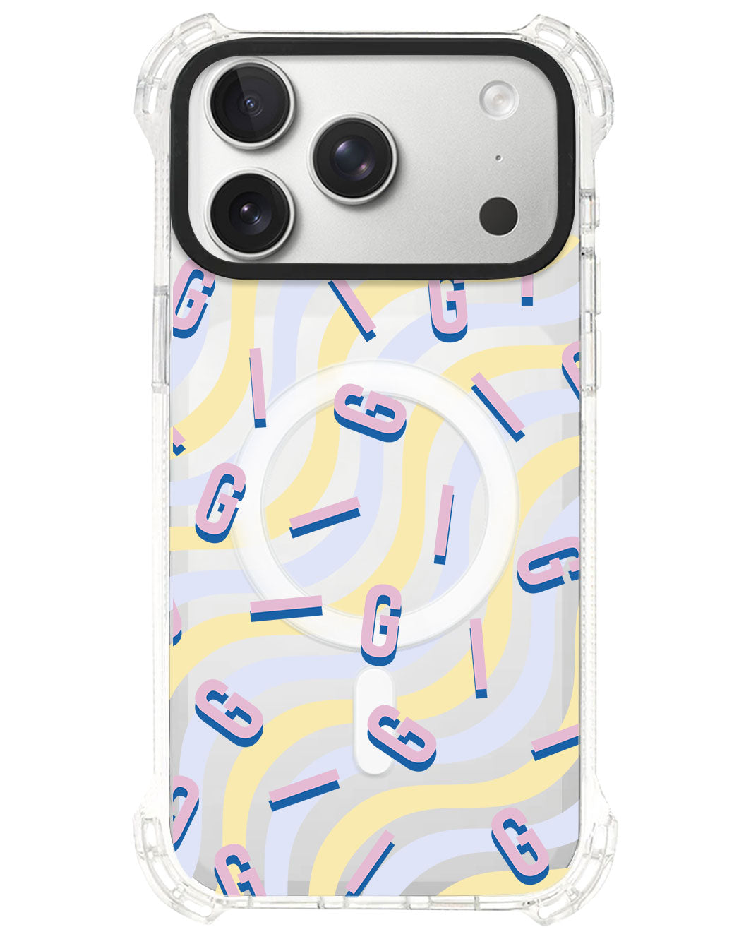 iPhone Ultimate Model-S⁴ - CUSTOM MONOGRAM 1.0 Cotton Candy