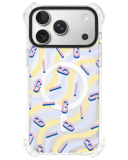 iPhone Ultimate Model-S⁴ - CUSTOM MONOGRAM 1.0 Cotton Candy