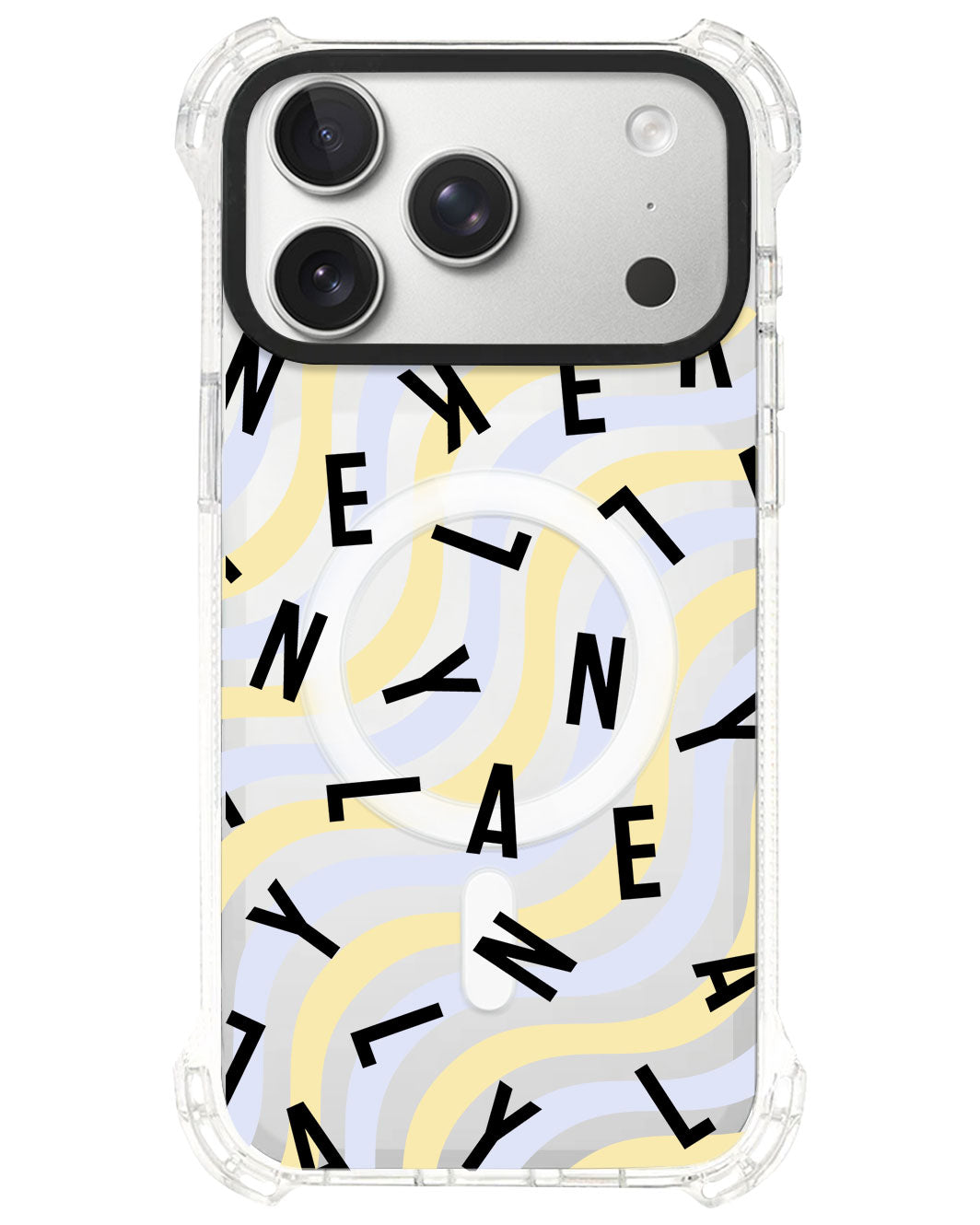 iPhone Ultimate Model-S⁴ - CUSTOM MONOGRAM 1.0 Noir