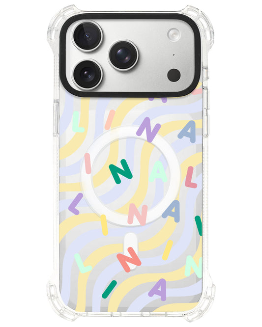 iPhone Ultimate Model-S⁴ - CUSTOM MONOGRAM 2.0 Rainbow