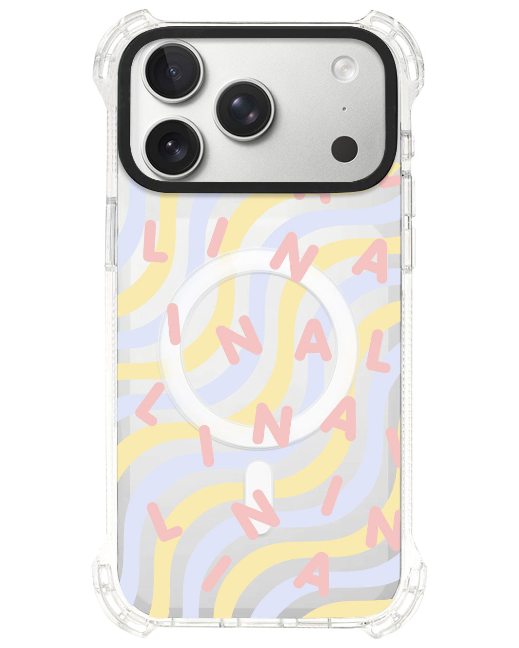 iPhone Ultimate Model-S⁴ - CUSTOM MONOGRAM 2.0 Rosewater