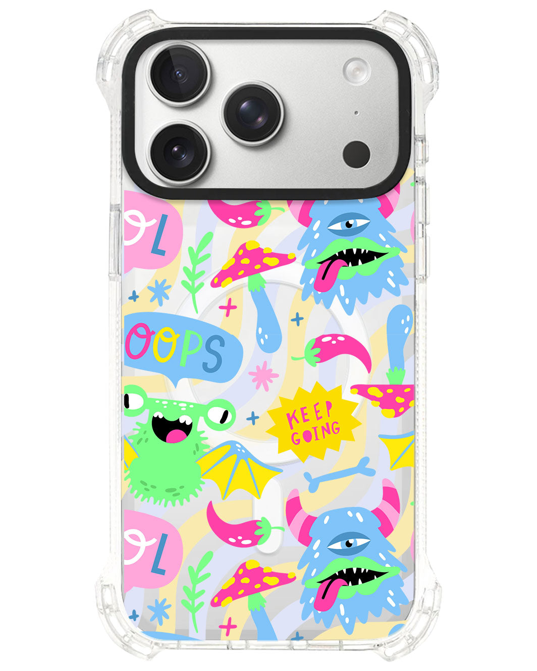 iPhone Ultimate Model-S⁴ - Monster Say Keep Going