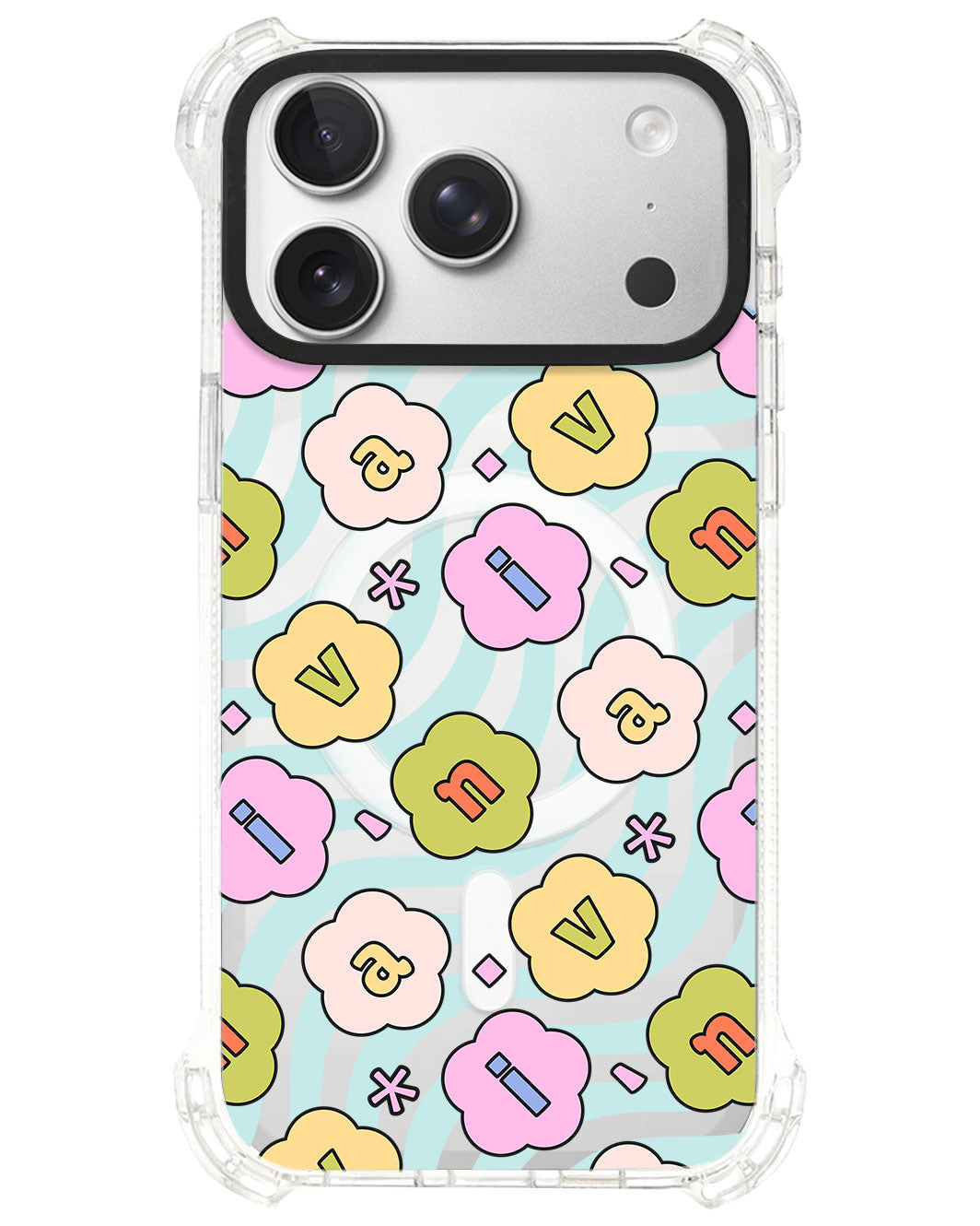 iPhone Ultimate Model-S⁴ - CUSTOM MONOGRAM 3.0 Flower Petals 1.0