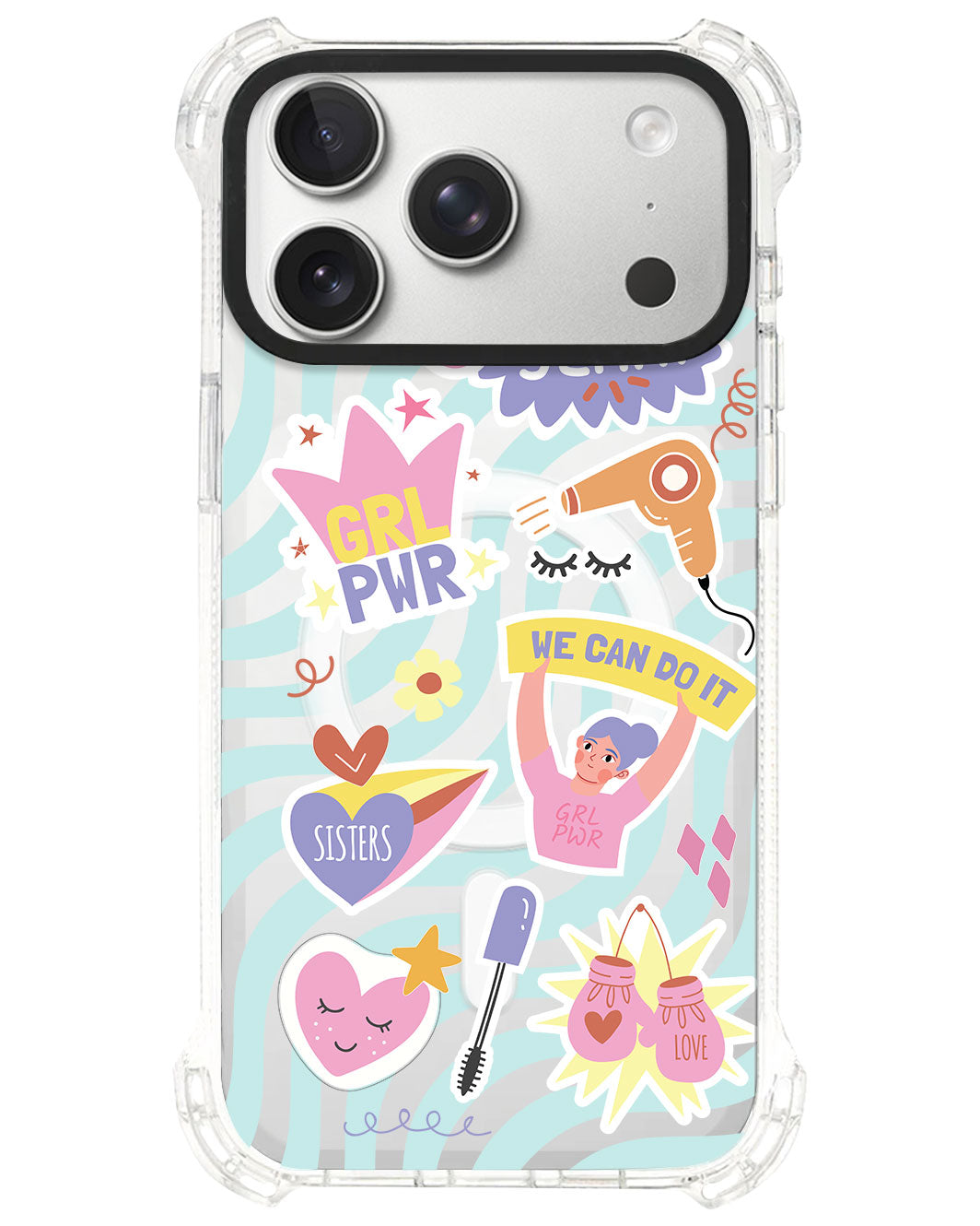 iPhone Ultimate Model-S⁴ - Girl Power Sticker Pack