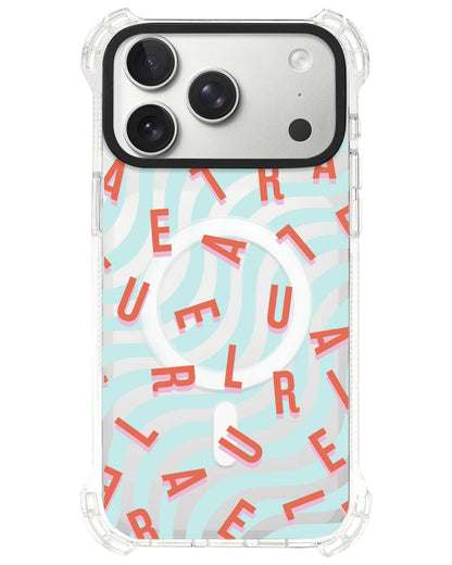 iPhone Ultimate Model-S⁴ - CUSTOM MONOGRAM 1.0 Coral