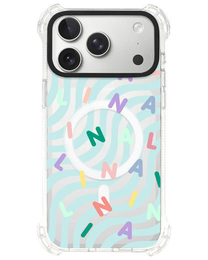 iPhone Ultimate Model-S⁴ - CUSTOM MONOGRAM 2.0 Rainbow
