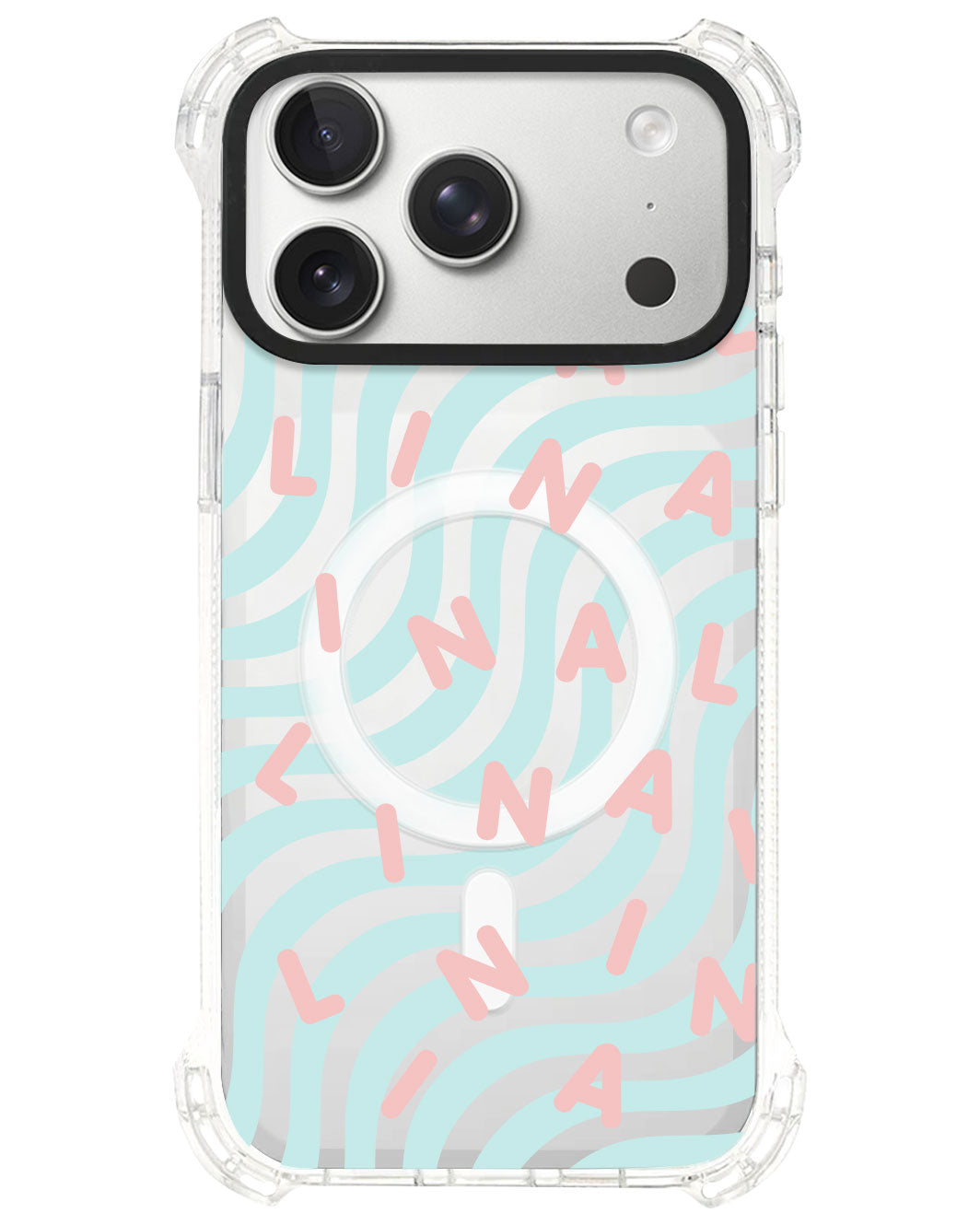 iPhone Ultimate Model-S⁴ - CUSTOM MONOGRAM 2.0 Rosewater