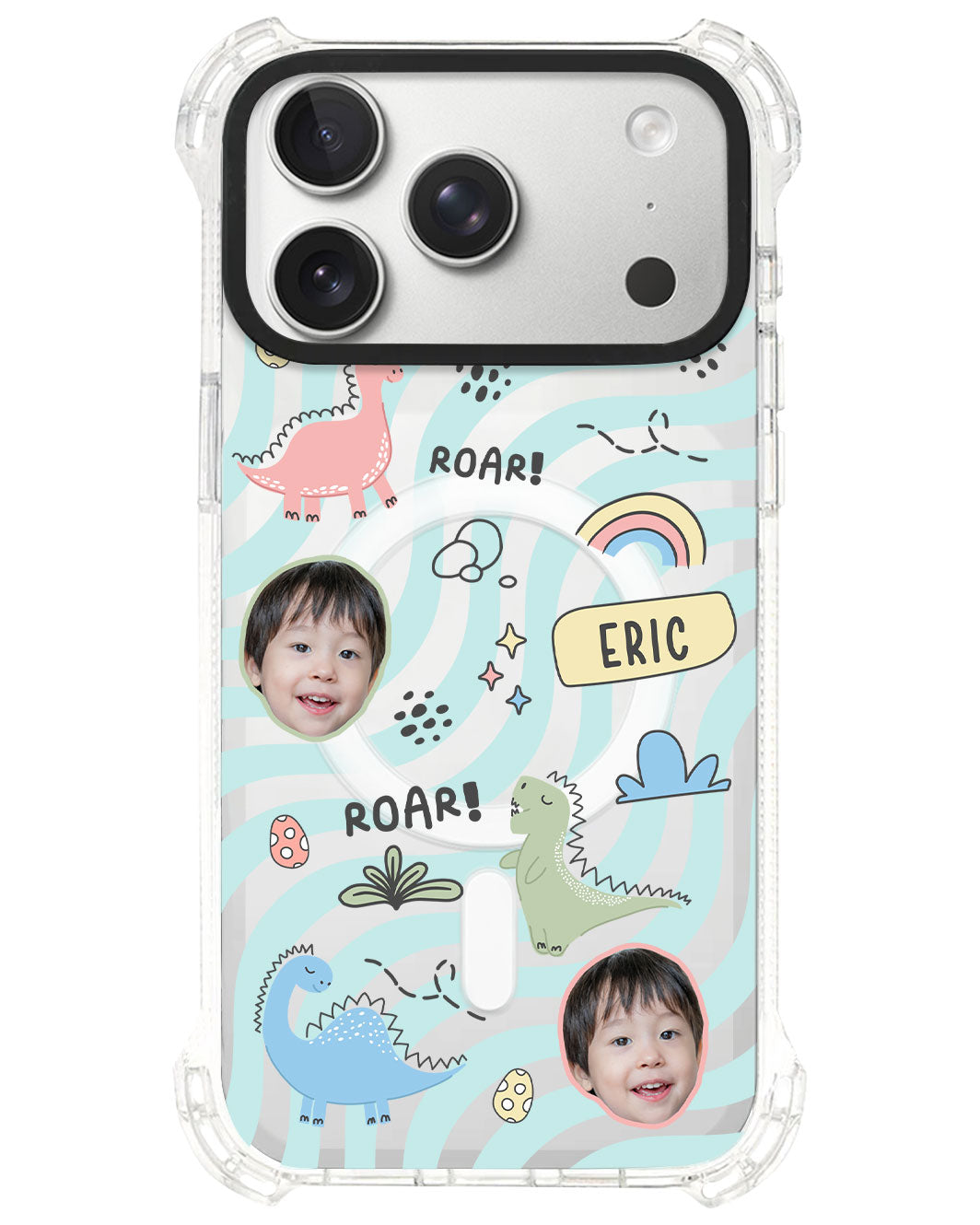 iPhone Ultimate Model-S⁴ - Face Grid Dino