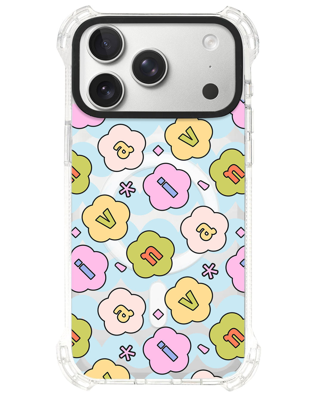 iPhone Ultimate Model-S⁴ - CUSTOM MONOGRAM 3.0 Flower Petals 1.0